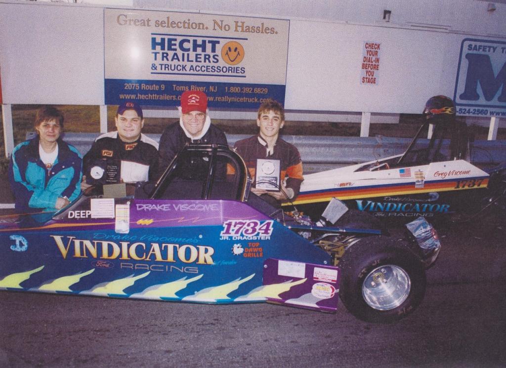 twins-son Drake NYS jr dragster State Champion...this photo taken @ Raceway Park...Winners that day...ALWAYS some "bad jose" racers @ Raceway !!!