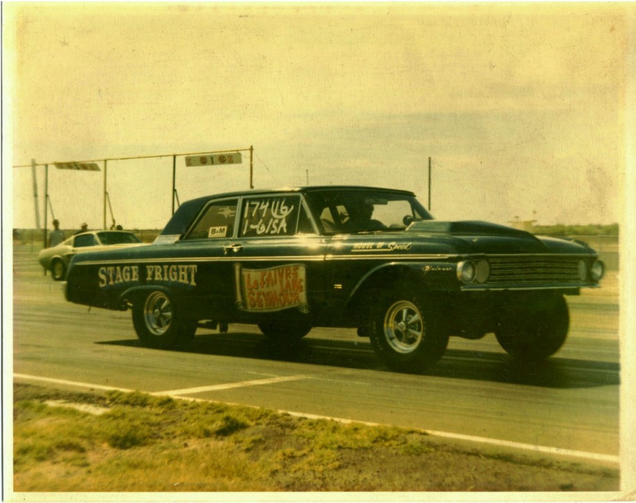 Stage Fright at Beeline 1971. LeFaivre, Lane & Seymour. We blew the motor up at the 72 AHRA Winternationals and split the partnership. Three of us age 20, 21 and 22. Built everything by ourselves using my brothers shop in Glendale Az, House of Speed
