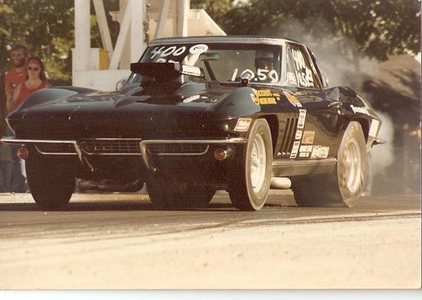 This was Mary Ann's Corvette when it first came out, it was set up for SS, we still have this car