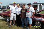 Having fun at Indy with Jan Peterson...Thanks again for the sandwiches Jan...You Rock !!!!!!!!!!!!!!!!!