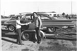 60 Chevy 1979 Winternationals Tony Janes John Barkley handshake