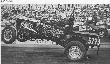 Here is Bill winning B/SR class at the 1968 Spring Nationals at Englishtown, NJ.
This car was a four speed that he shifted between his legs.