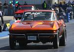 Bob Gipson's A stick 65 Corvette. First time out new paint from Dave Cech. Gateway National Open