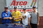 Atco 2008- Thanks to Dad and Dave Leclaire for the help getting the win.