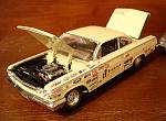 Aubrey's modelling career ! 62 BelAir 409 Stock Eliminator 1/18 LF up