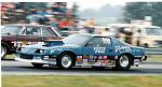 1987 SS/CS Camaro at Stanton, MI points meet Charlie Coots other lane