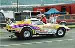 1 sheehan tom -71 vette (92 or 93) added new purple stripes _ dad said it needed more color!