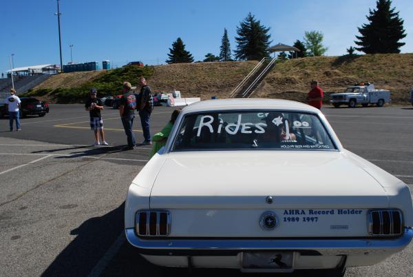 International Mustang meet race in Spokane WA