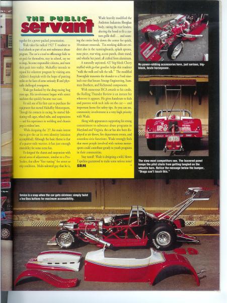 "Street Rodder" magazine feature article 1993