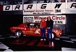 Dad and Grandpa in the winner circle at Bristol