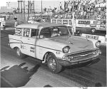 57 Chevy Wagon SS Lions Jan 1972