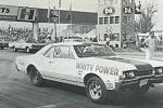 WHITE POWER OLDSMOBILE