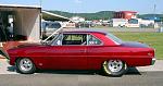 wine red chevy II