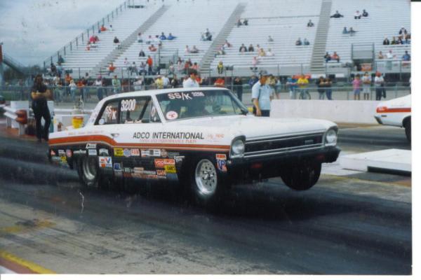 Dad's Chevy II, old paint scheme