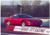 My daily driver from April 2001 til May 2005.  Bone stock 1995 LT-1 Camaro, t-tops, automatic.  Best run 13.881 (Quaker City, April 2001), best MPH 99.81 (Dragway 42, summer 2001).  And got 20+ mpg highway.