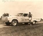 Here was Mary Ann's first Hemi car, 1965 Dodge Coronet "Go Hummer"