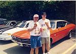 Mike & Pat @ Woodward Cruise - 1997.  Numbers matching 396-375 SS396