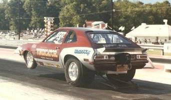 Super/Gas 351/Cleveland-Lenco clutch car !!!...former Rick Barratt/Norm Paddock car...Summernats'...130 Super Gas cars in round 1...got to semi's (4 cars)...outrun/packaged...the end of no/without delay box...cross talk/electronics...stick shift cars...yada-yada...being competitive...fun deal...while it lasted...