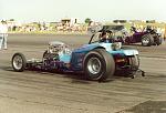 Giebelstadt 1989 Car was repainted for the 89 season and now had two nitrous kits.