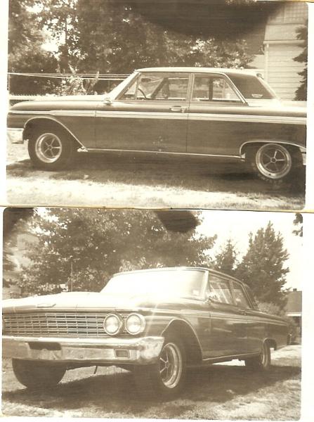 My 62 Ford Galaxie 500 390 4spd in 1972