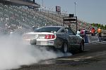 Chris Holbrook and his 5.4L Supercharged Mod Motor Cobra Jet. This car was the only Brillant Silver 352 powered Cobra Jet to come off the assembly...