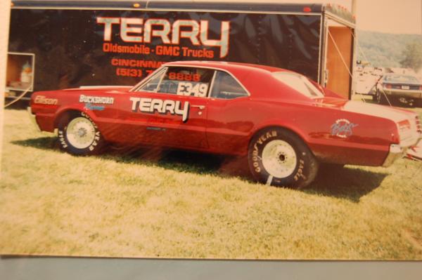 Terry Oldsmobile bracket car, original Tom Turner car.