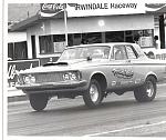 Pauline Huss 1963 Max Wedge SS DA Irwindale 1973