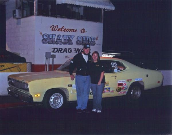 Winners Circle at Shadyside Dragway - November 2, 2008