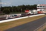 Neal Miller and Danny Gunter staged...Frog (Nova) and I in the burnout.